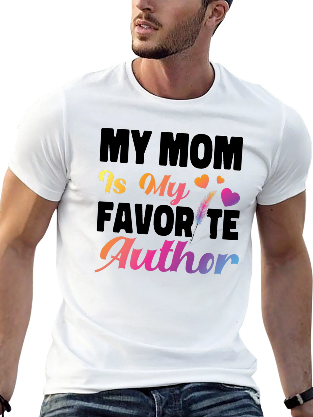 My Mom Is My Favorite Author T-Shirt