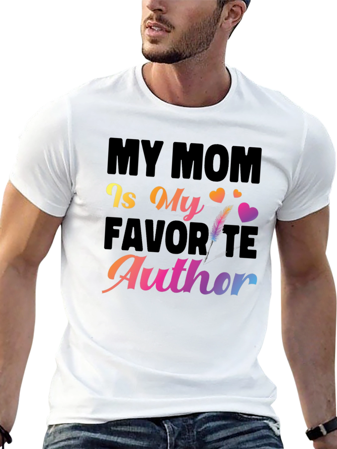 My Mom Is My Favorite Author T-Shirt