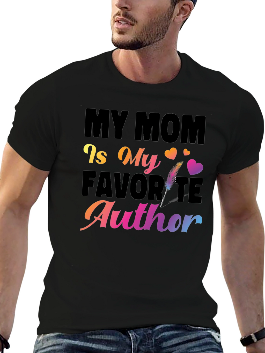 My Mom Is My Favorite Author T-Shirt