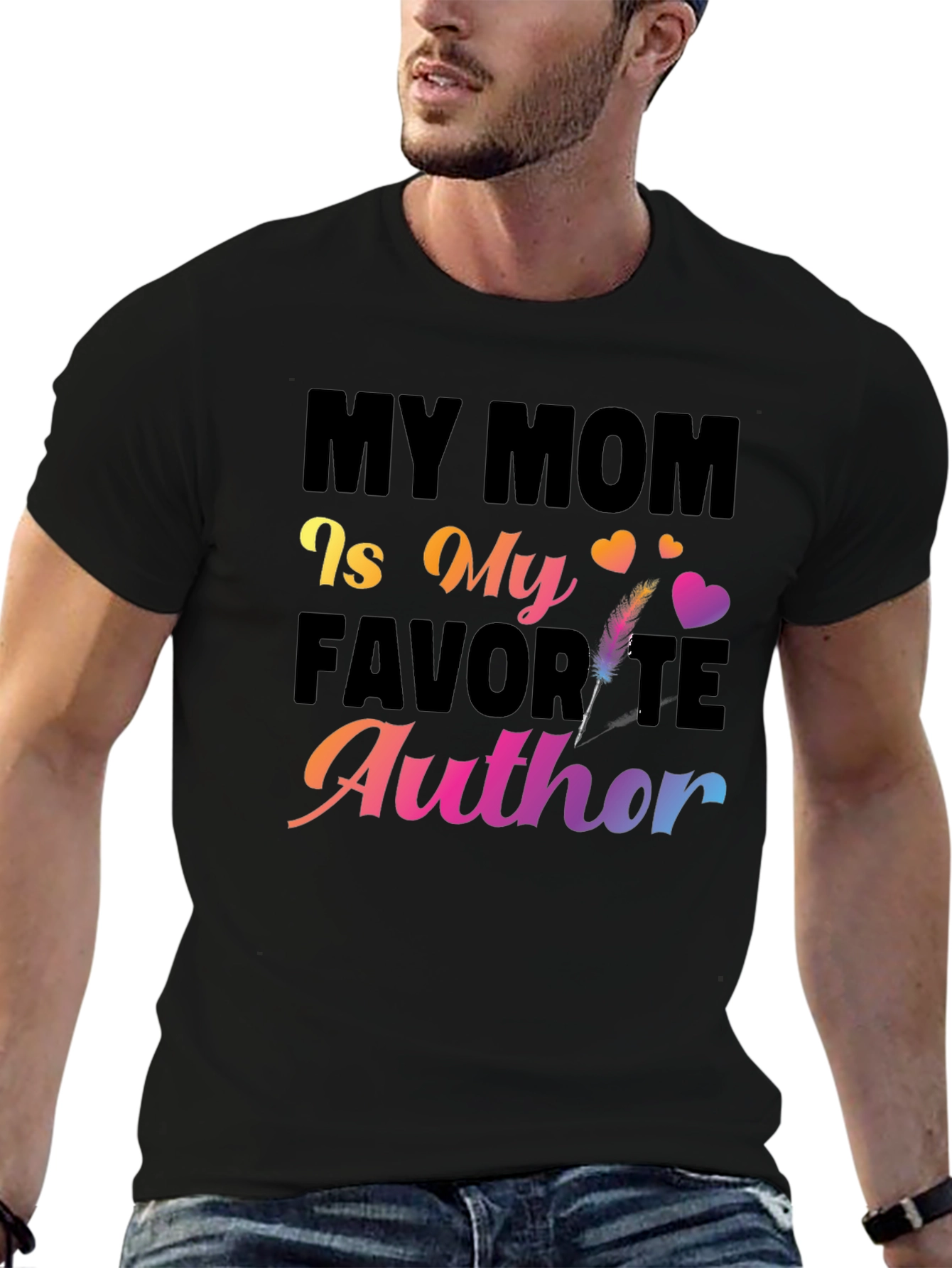My Mom Is My Favorite Author T-Shirt