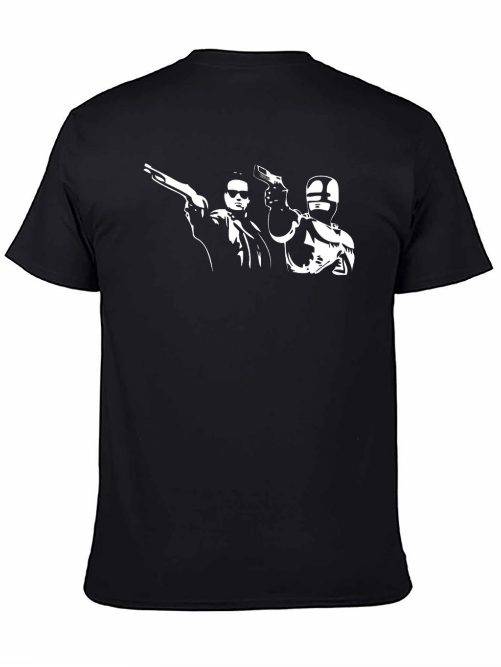 Robocop & Terminator Graphic Tee - Black