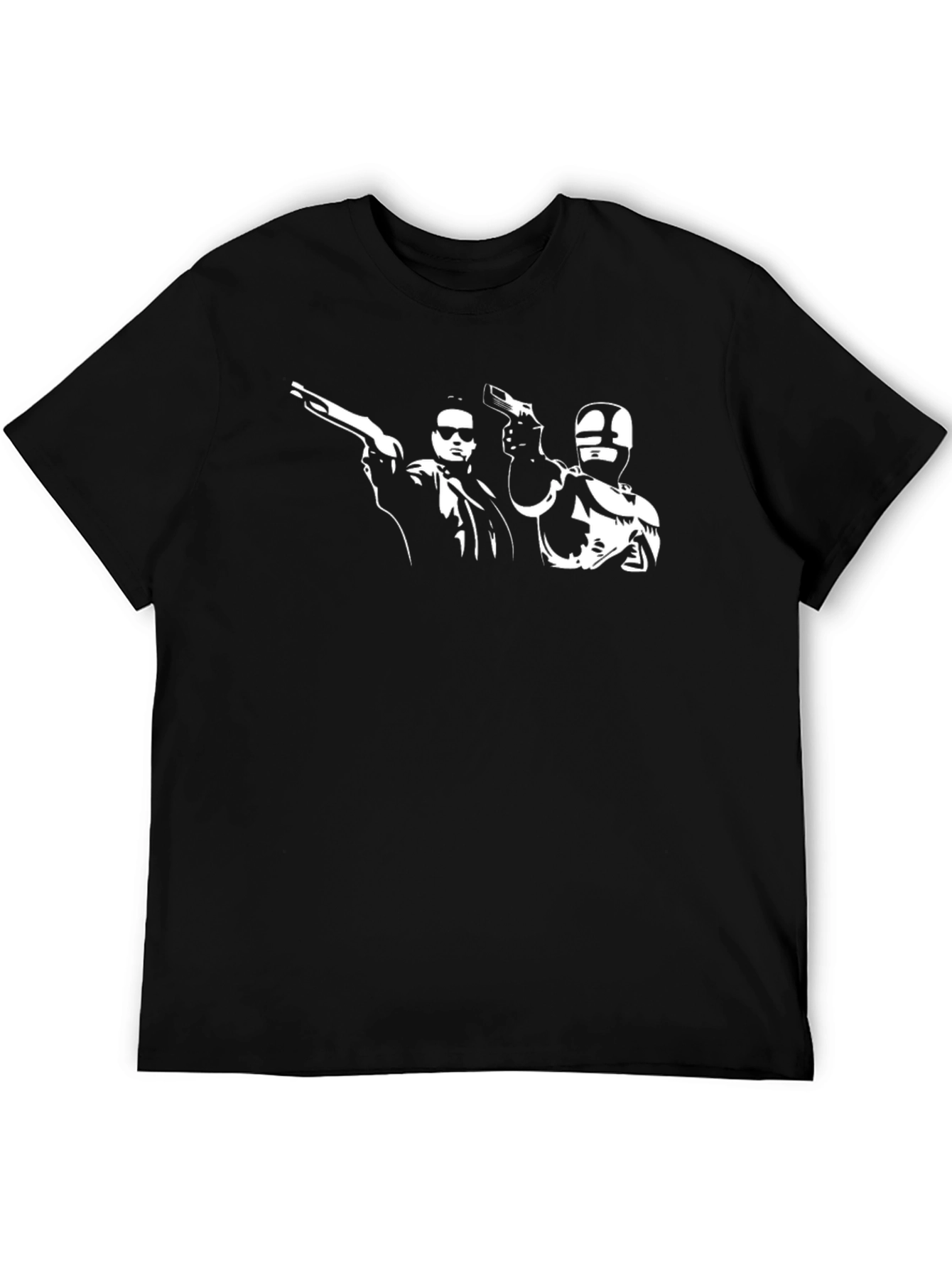 Robocop & Terminator Graphic Tee - Black