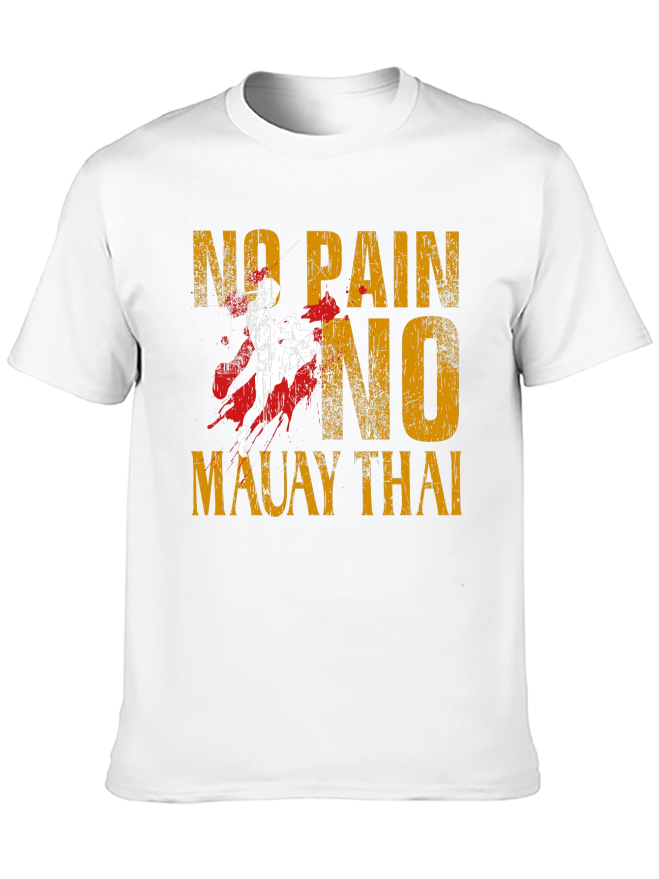 No Pain No Muay Thai Graphic T-Shirt