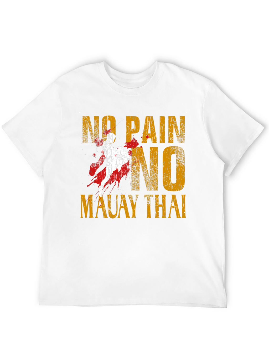 No Pain No Muay Thai Graphic T-Shirt