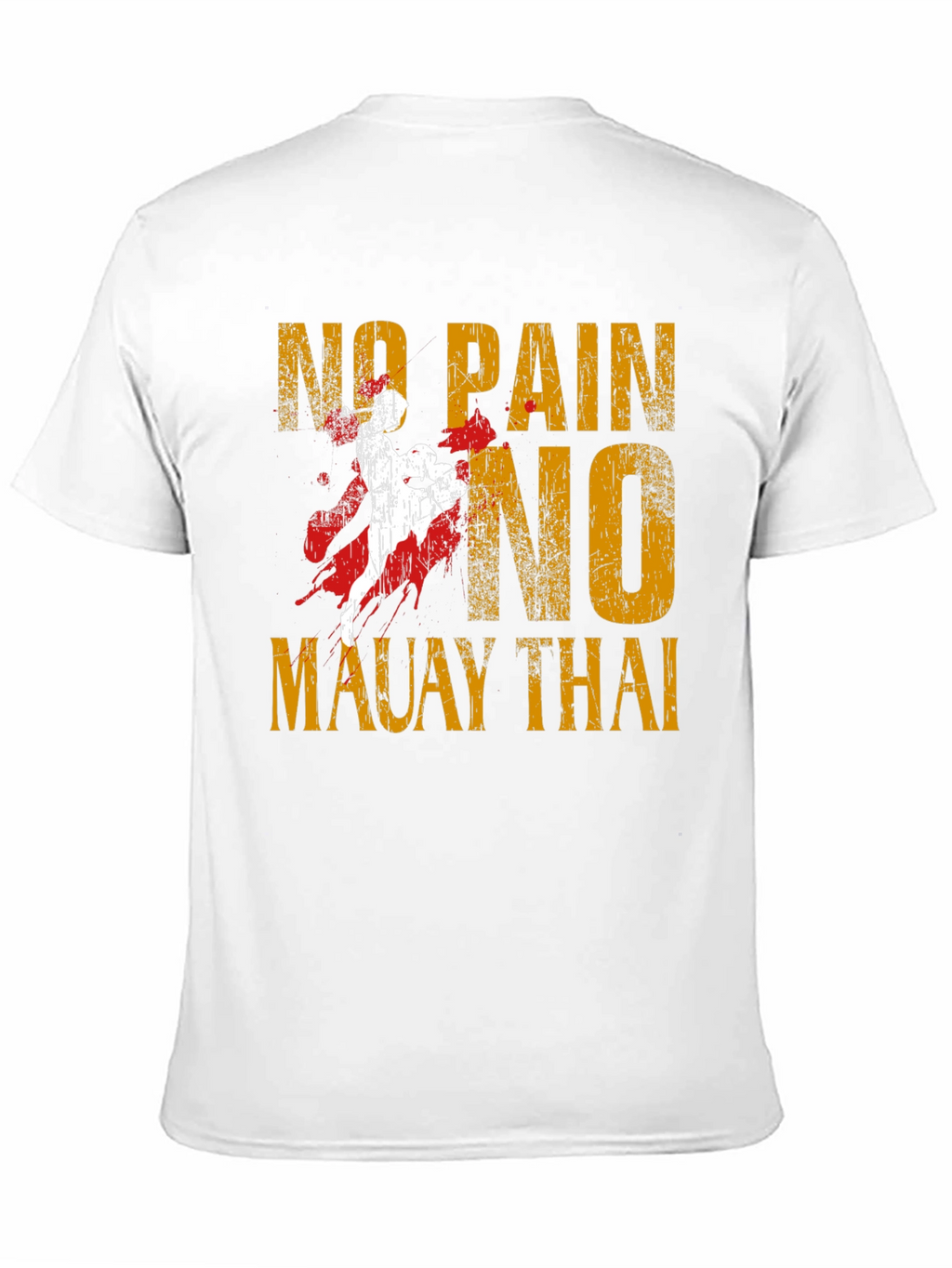 No Pain No Muay Thai Graphic T-Shirt