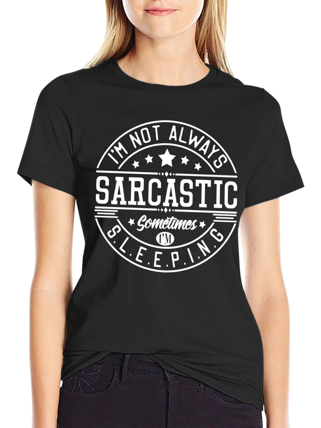 Sarcastic Sometimes Sleeping T-Shirt