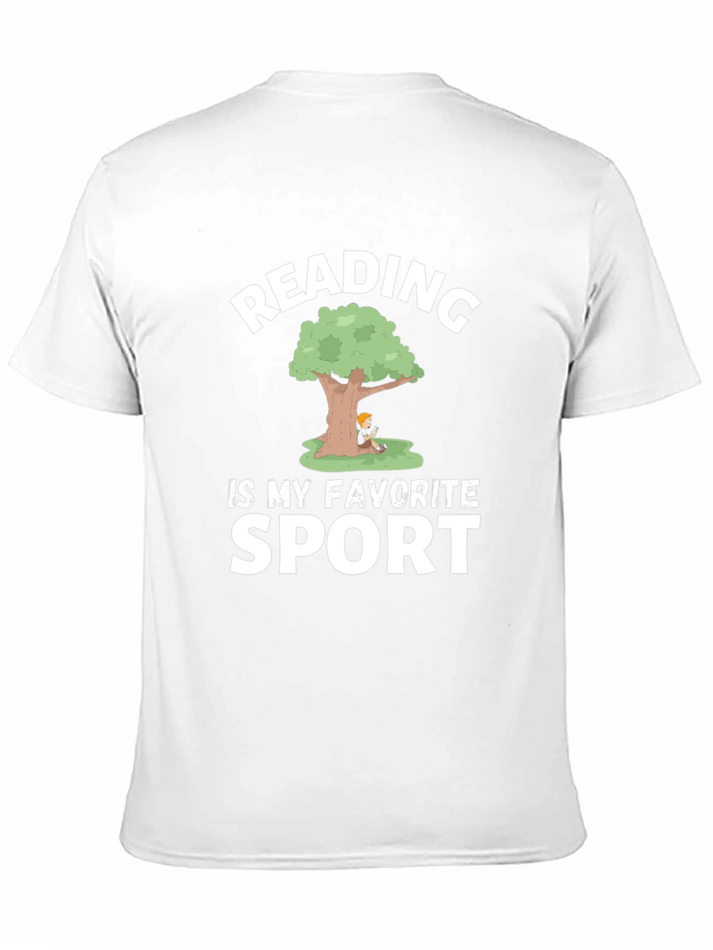 Reading Is My Favorite Sport Graphic Tee