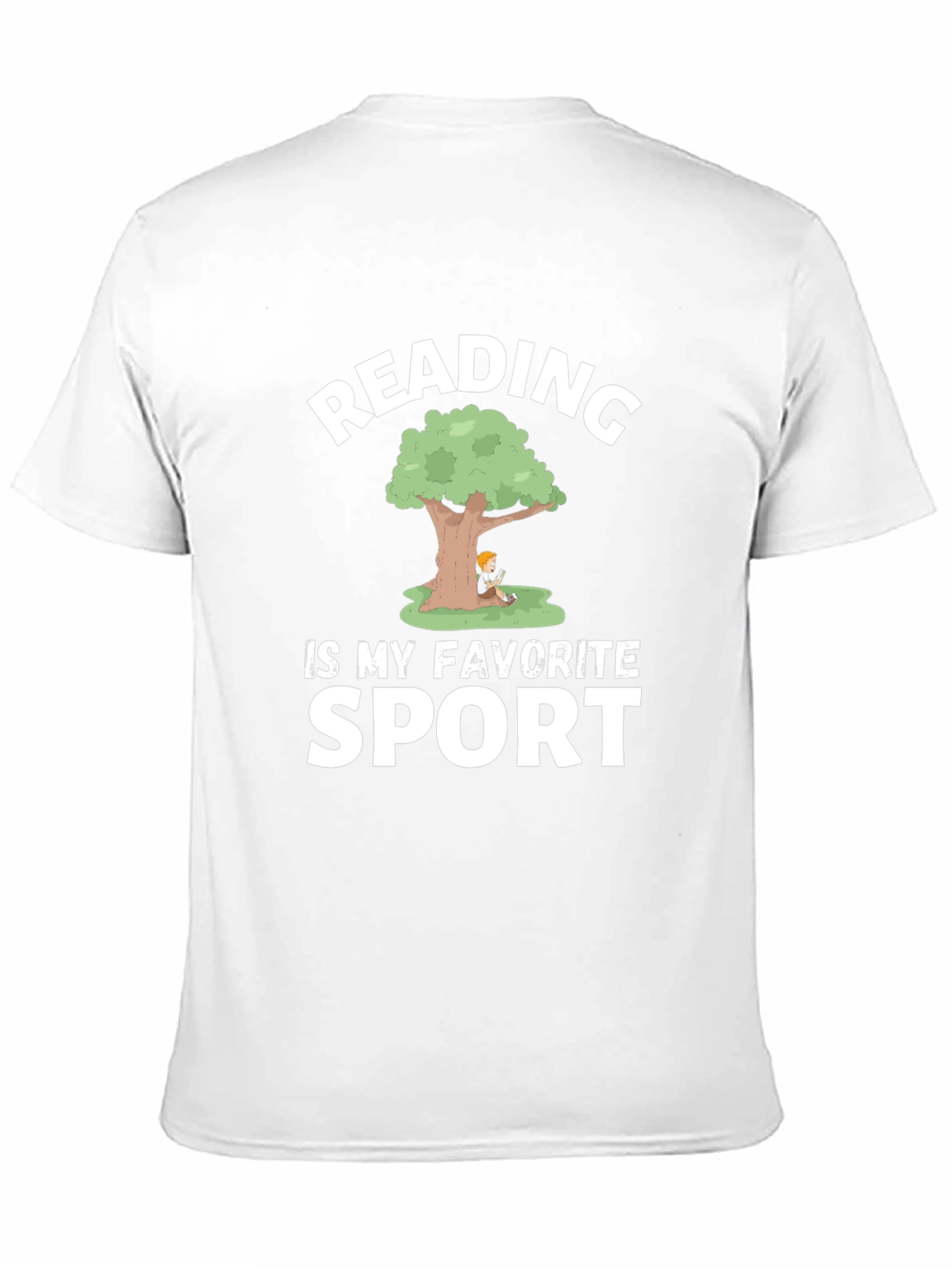 Reading Is My Favorite Sport Graphic Tee