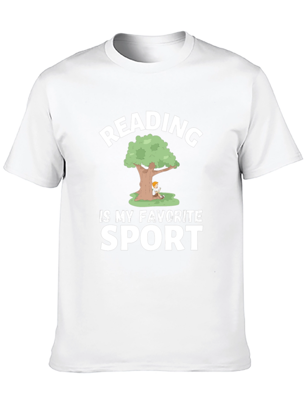 Reading Is My Favorite Sport Graphic Tee