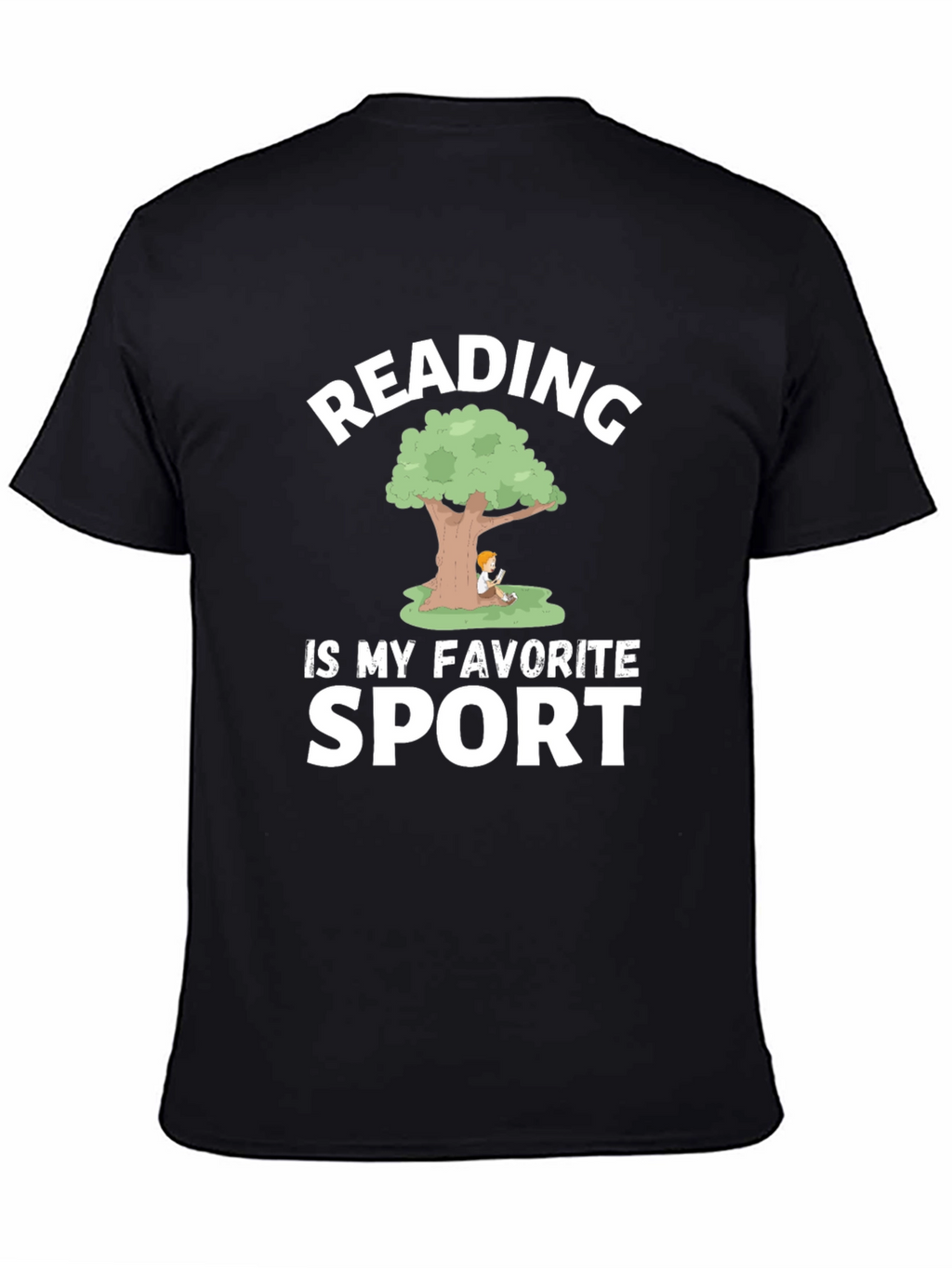 Reading Is My Favorite Sport Graphic Tee