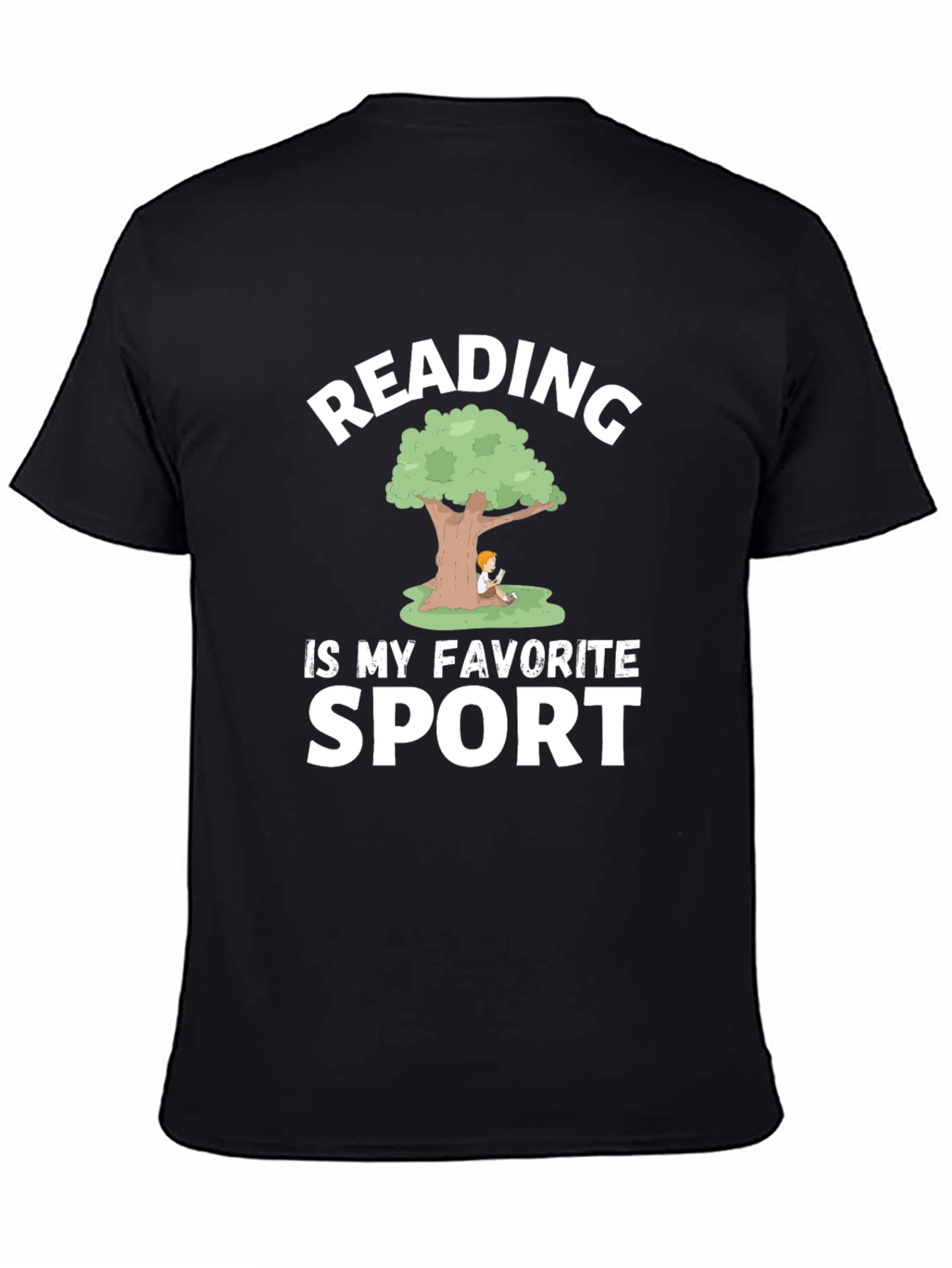 Reading Is My Favorite Sport Graphic Tee