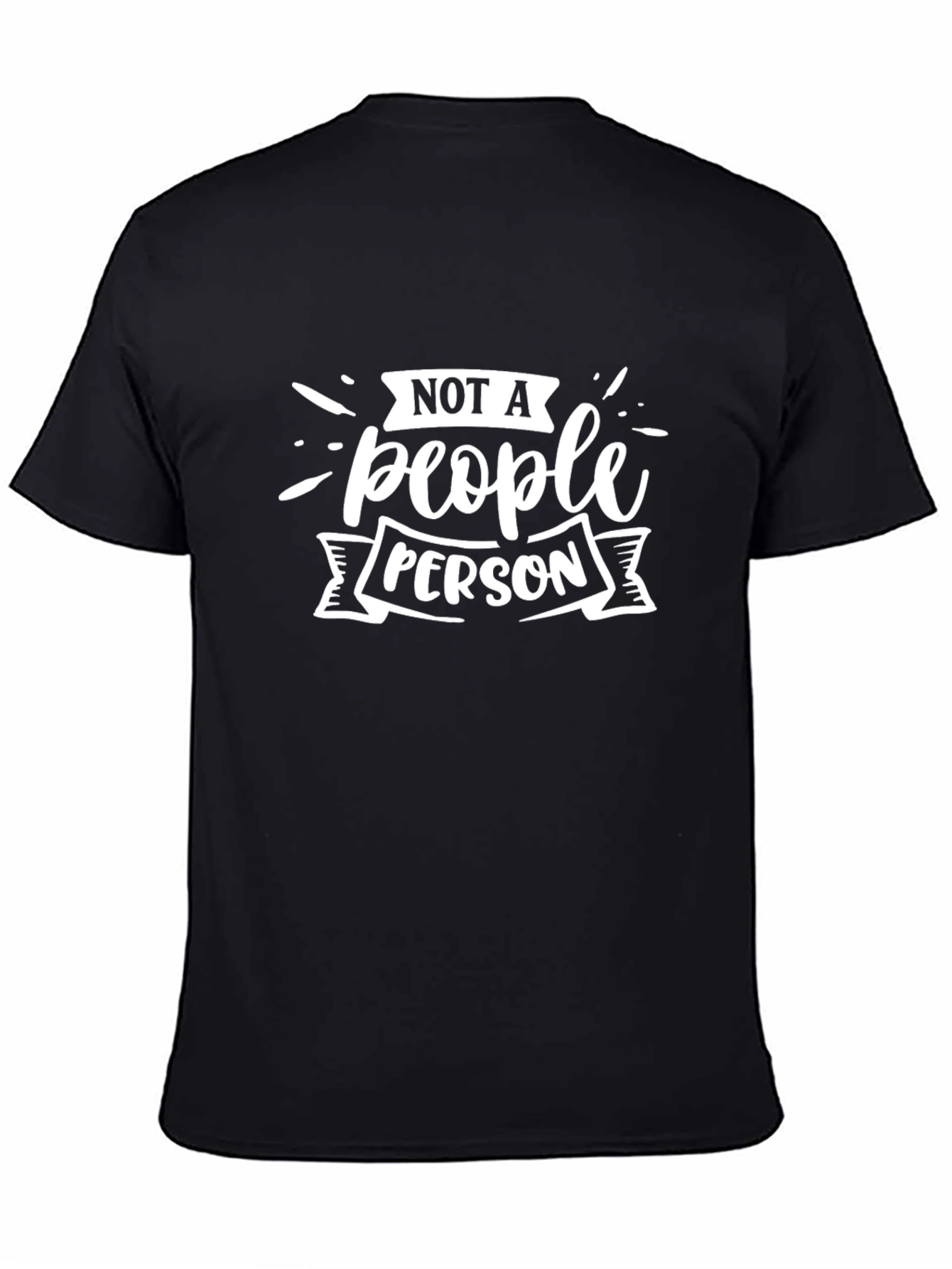 Not a People Person Graphic T-Shirt