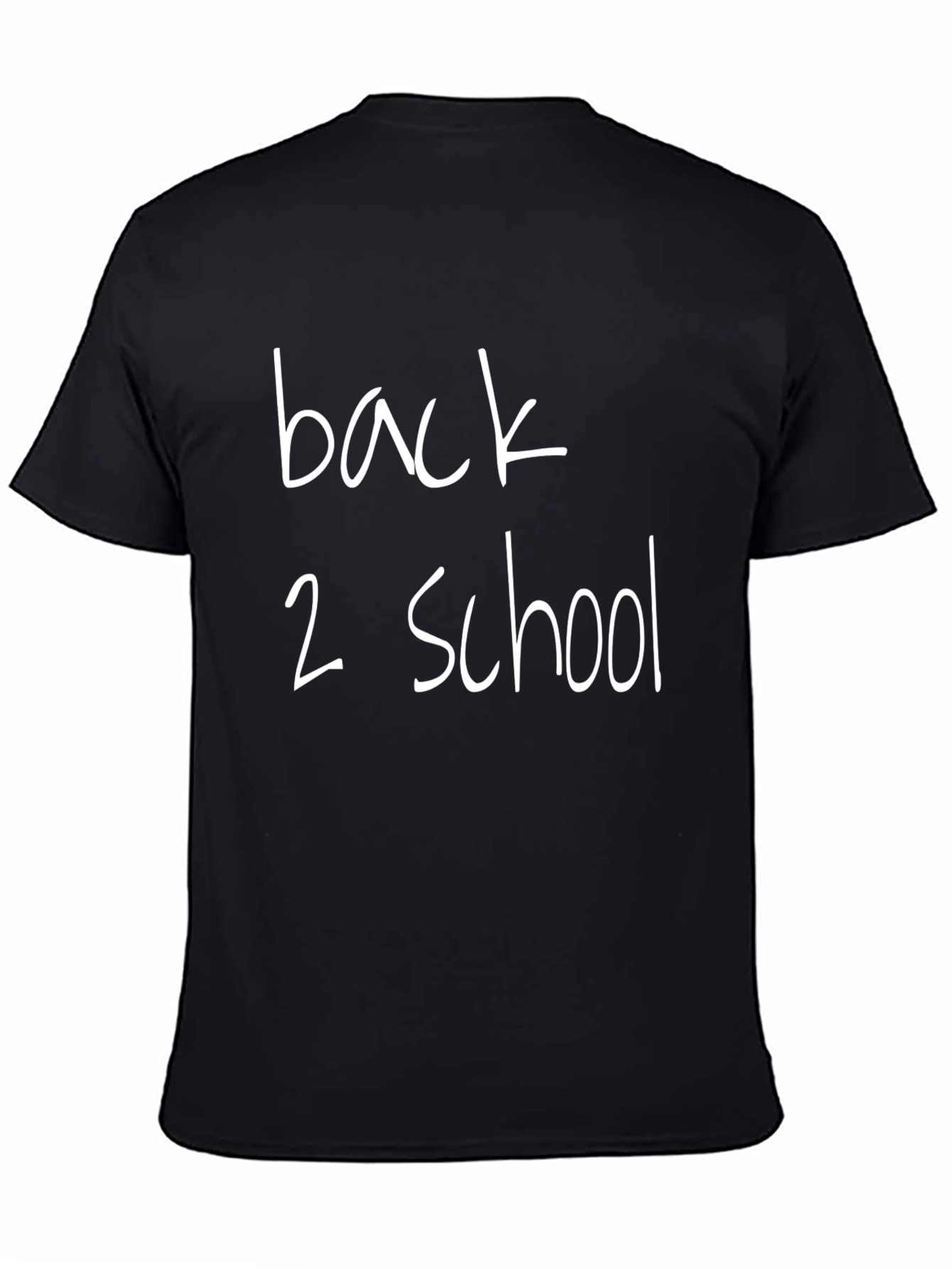 Back to School Black T-Shirt