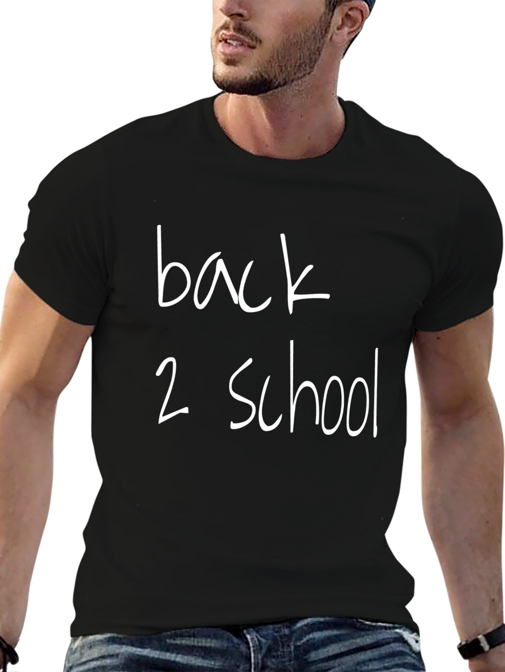 Back to School Black T-Shirt