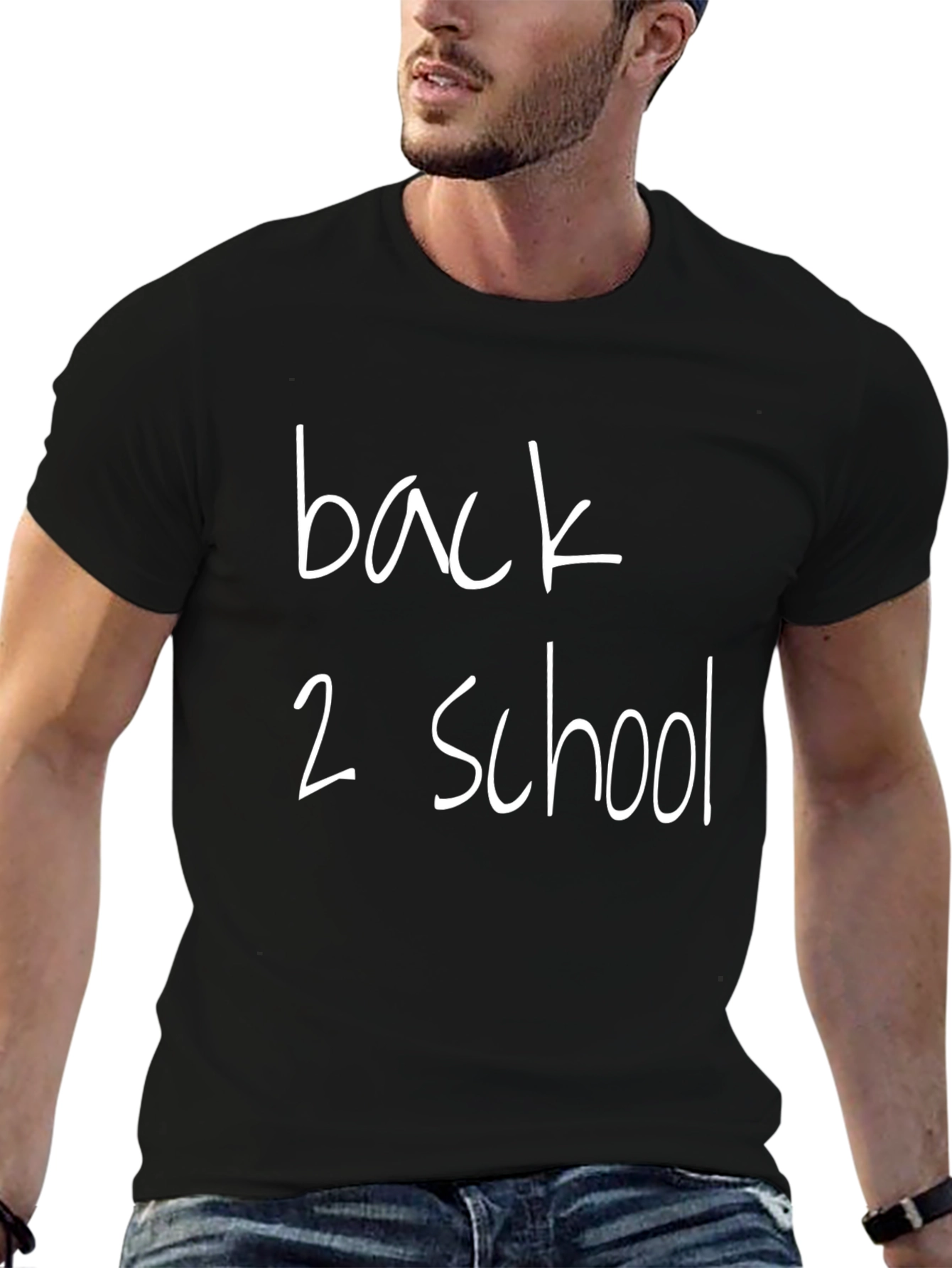 Back to School Black T-Shirt