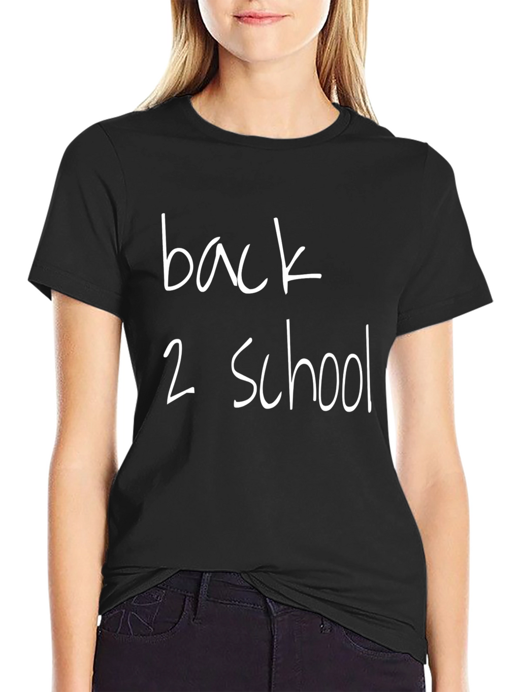 Back to School Black T-Shirt