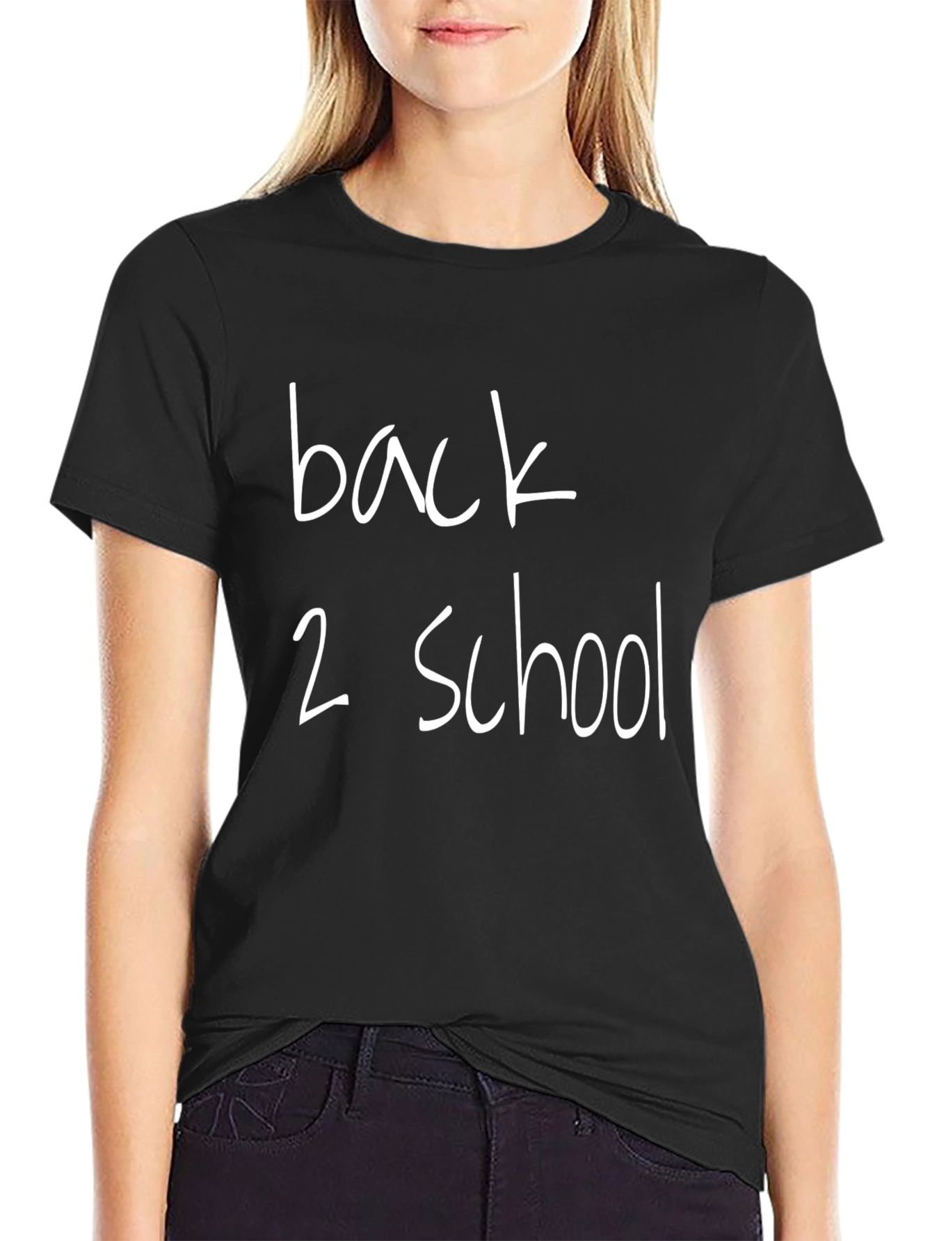Back to School Black T-Shirt