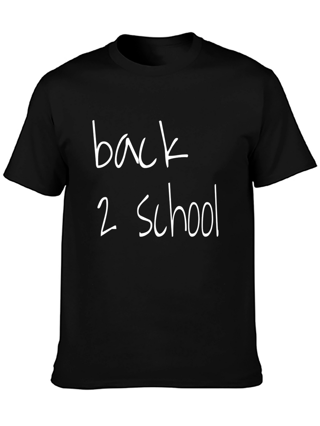 Back to School Black T-Shirt