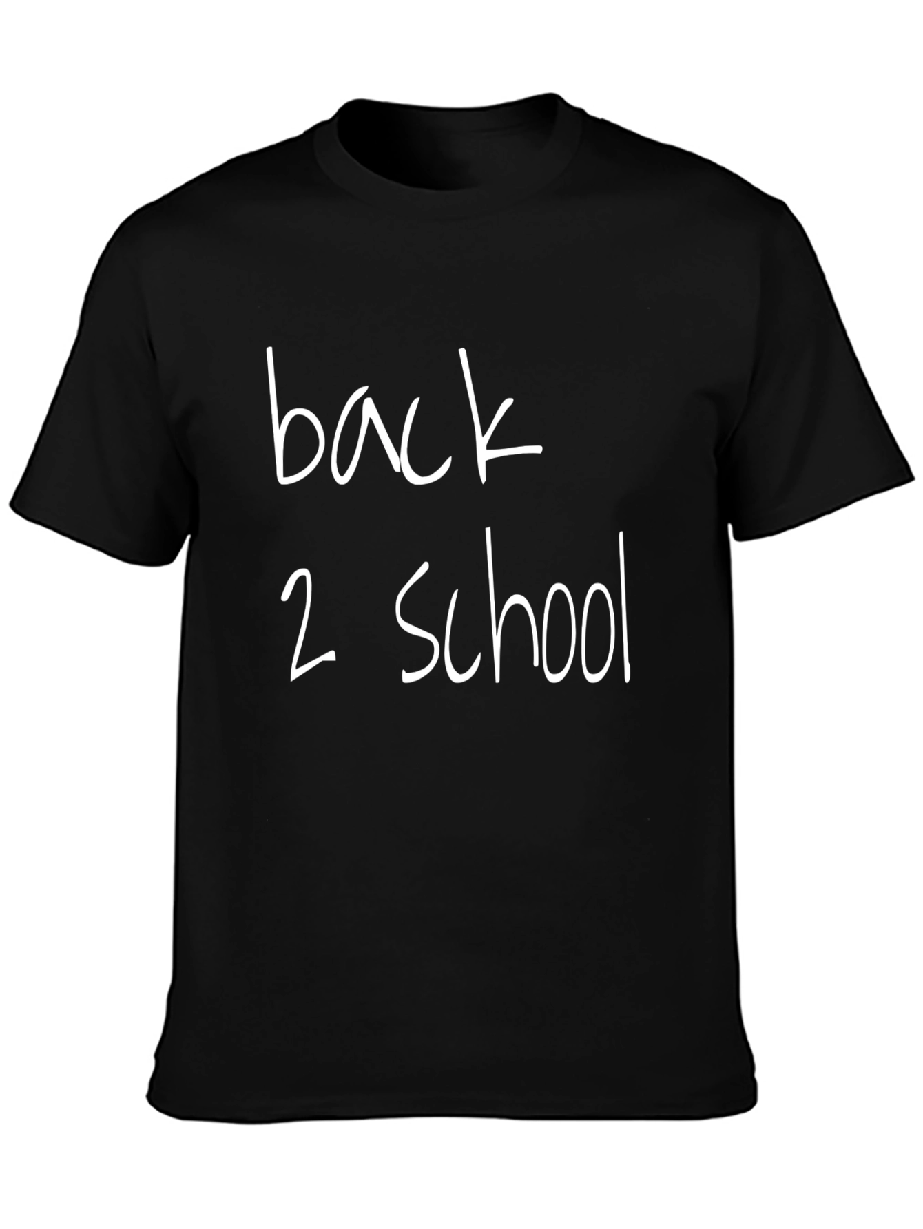 Back to School Black T-Shirt