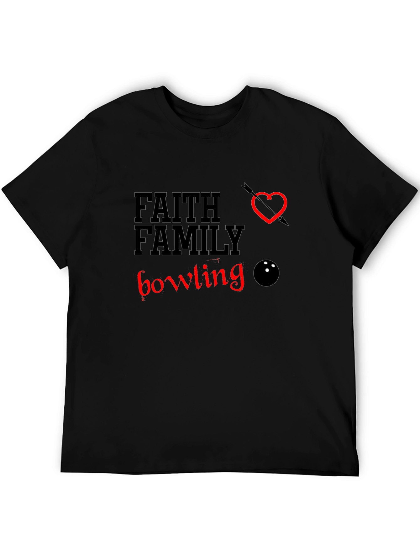 Faith Family Bowling T-Shirt