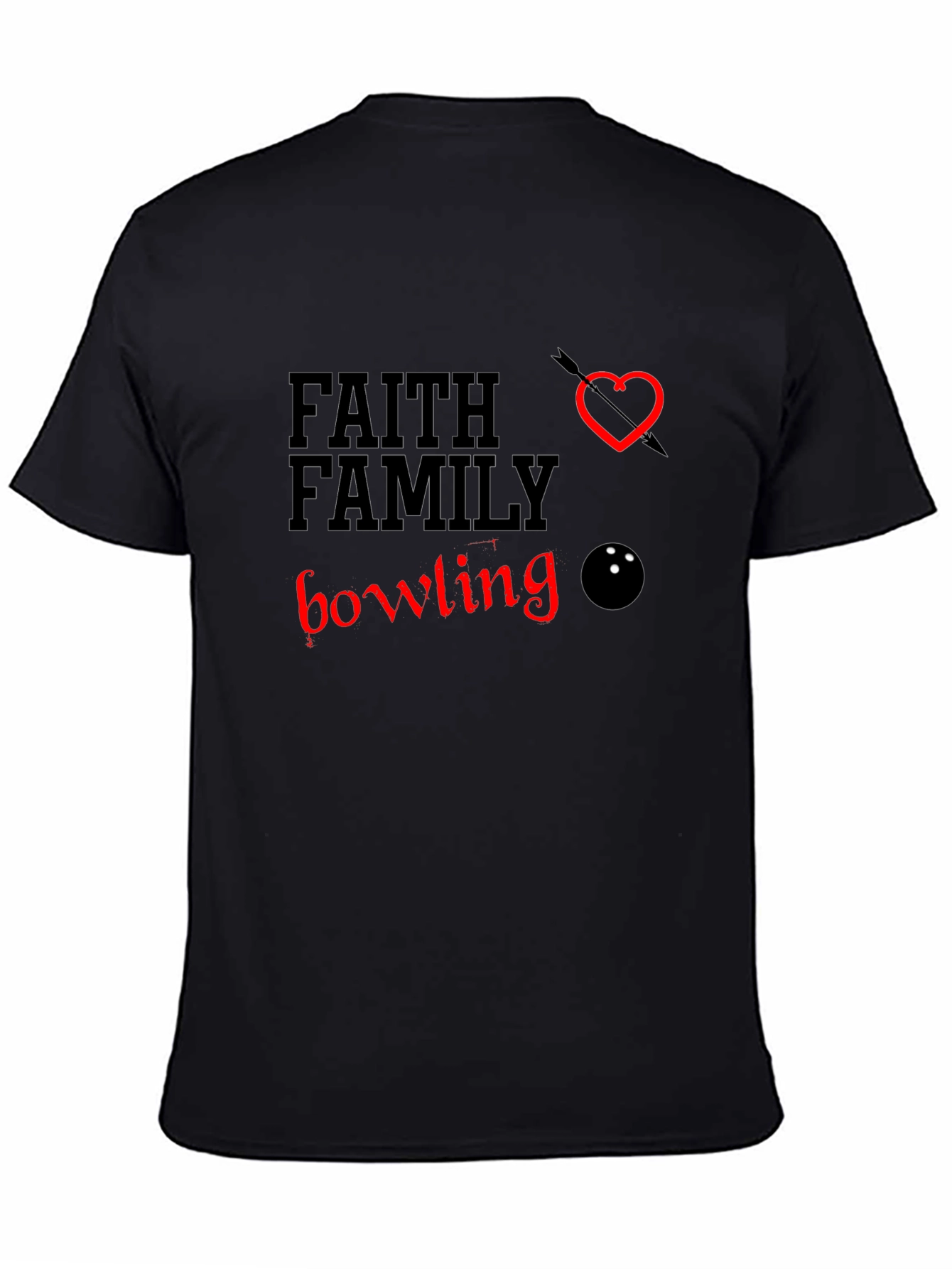 Faith Family Bowling T-Shirt