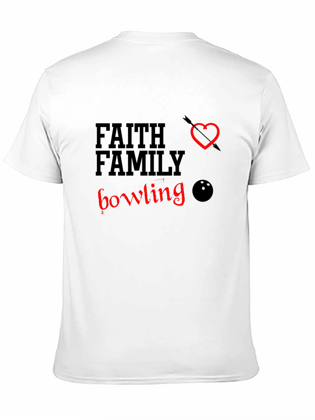 Faith Family Bowling T-Shirt