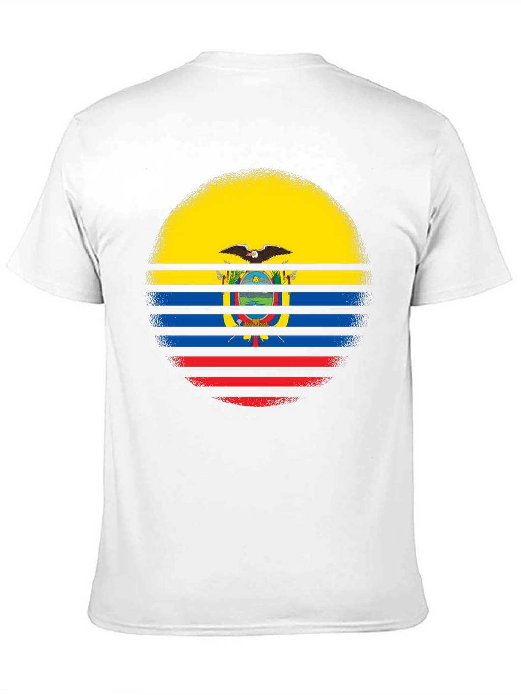 Ecuador Flag T-Shirt - Patriotic Graphic Tee
