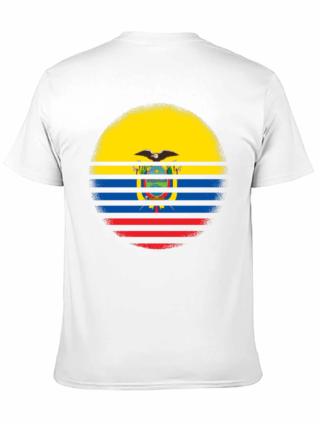 Ecuador Flag T-Shirt - Patriotic Graphic Tee