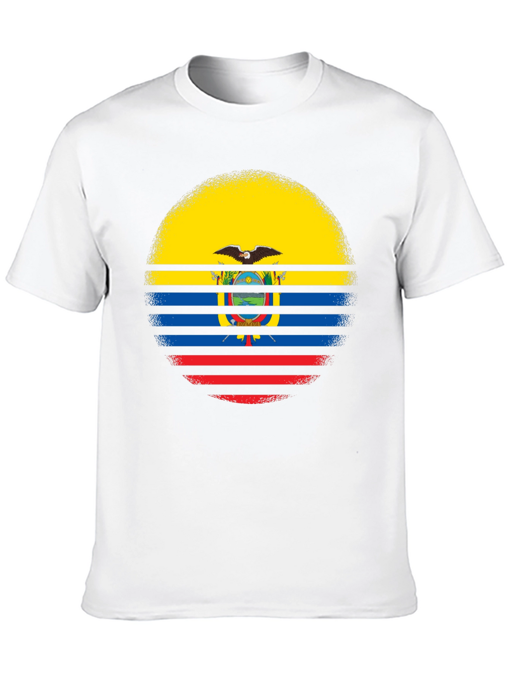 Ecuador Flag T-Shirt - Patriotic Graphic Tee