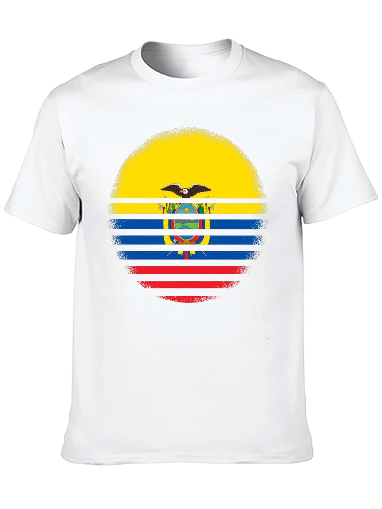 Ecuador Flag T-Shirt - Patriotic Graphic Tee