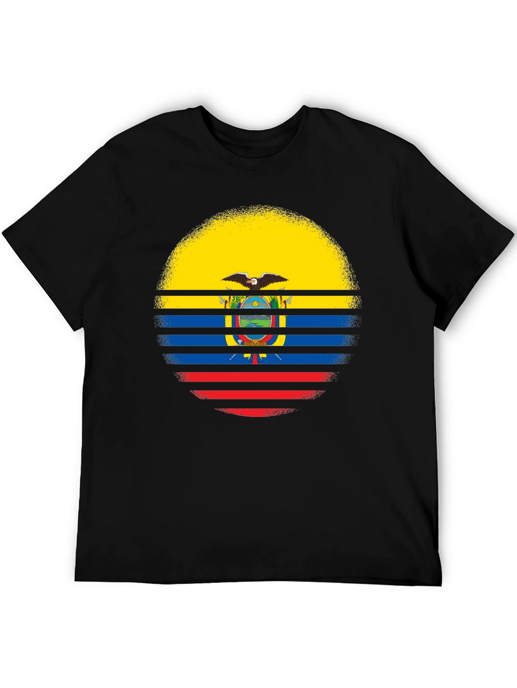 Ecuador Flag T-Shirt - Patriotic Graphic Tee