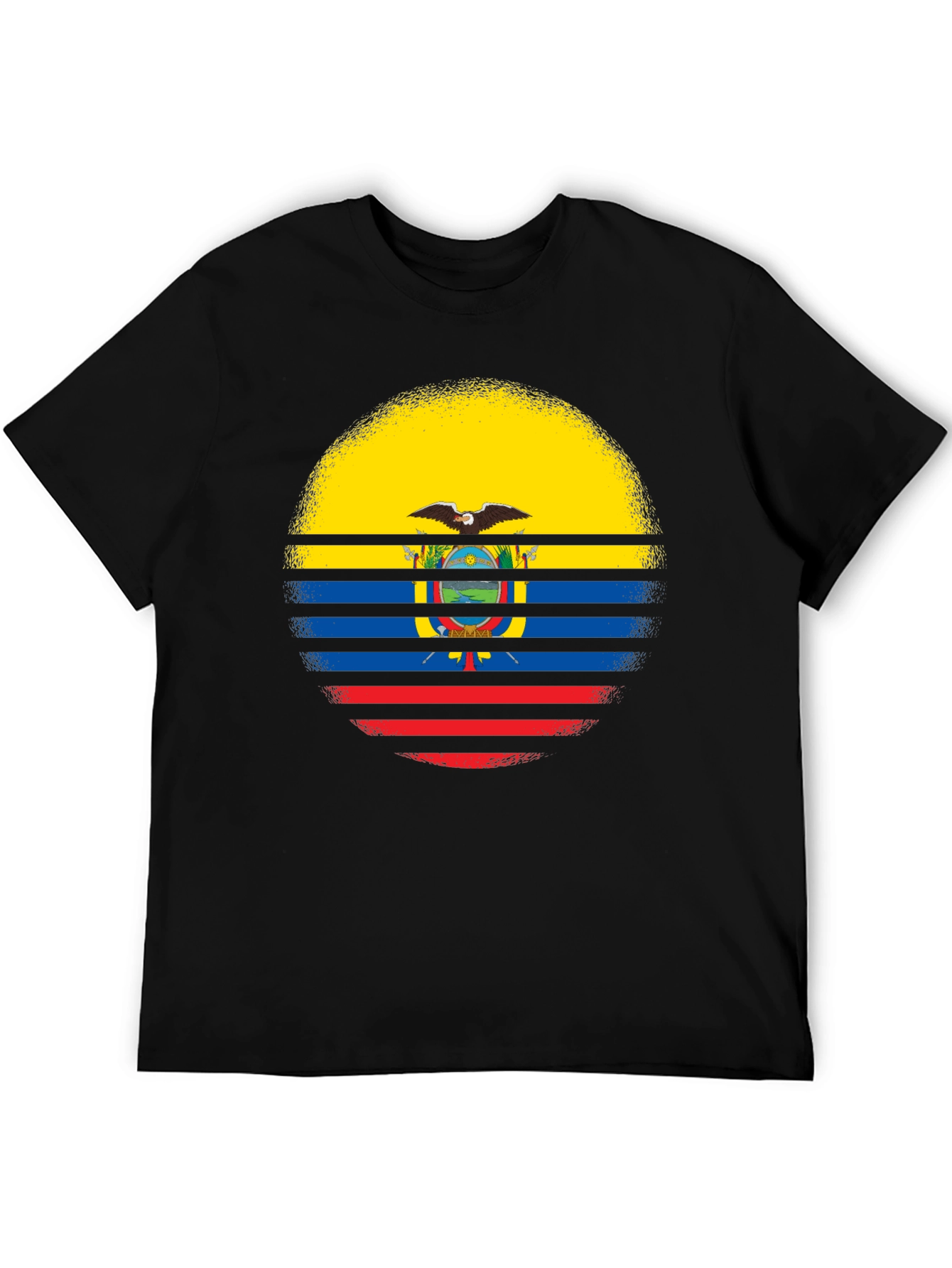Ecuador Flag T-Shirt - Patriotic Graphic Tee