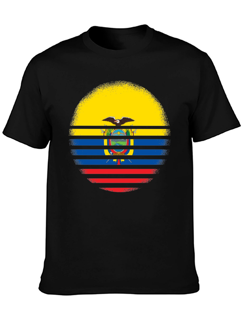Ecuador Flag T-Shirt - Patriotic Graphic Tee