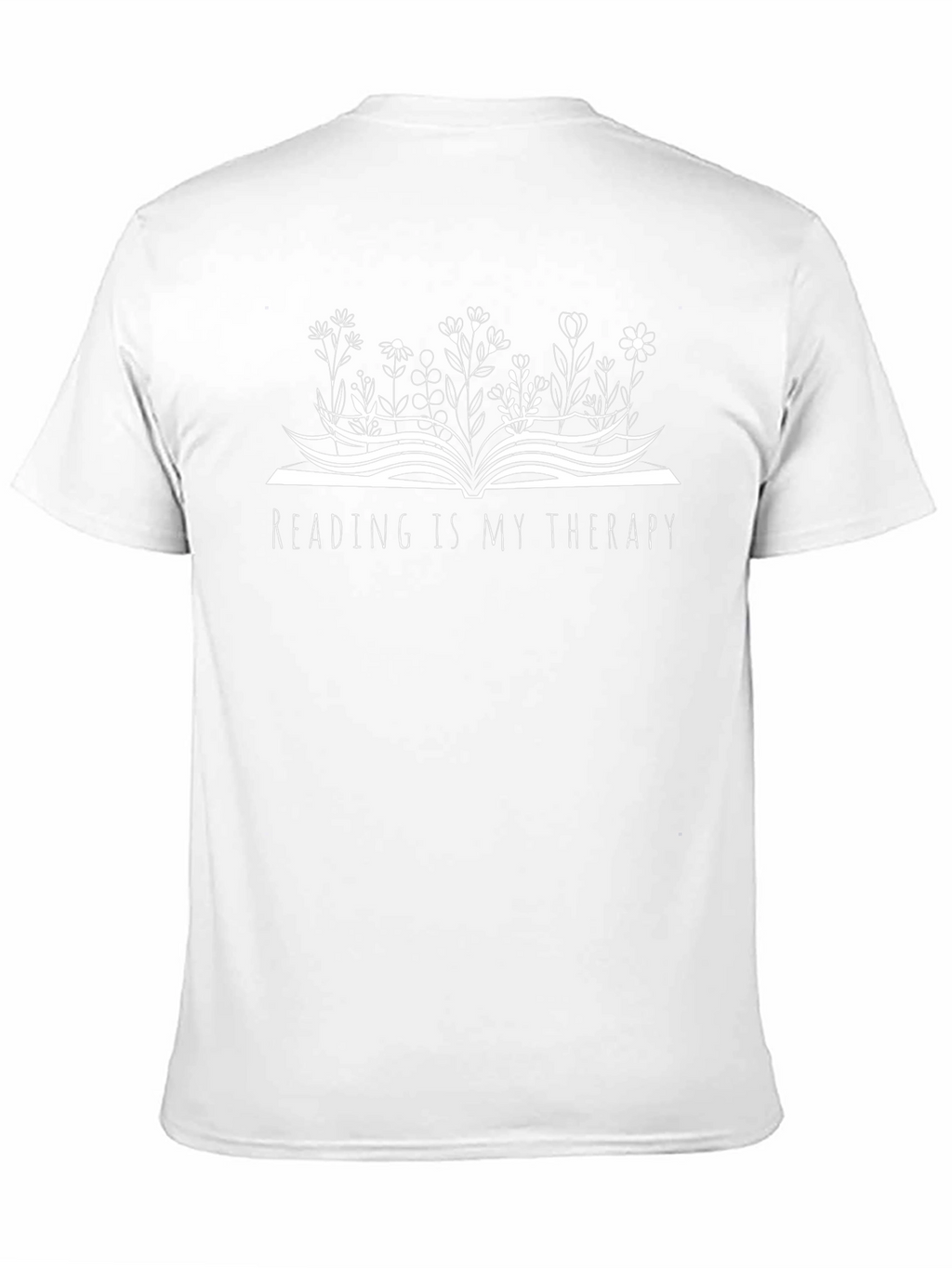 Reading is My Therapy Graphic Tee