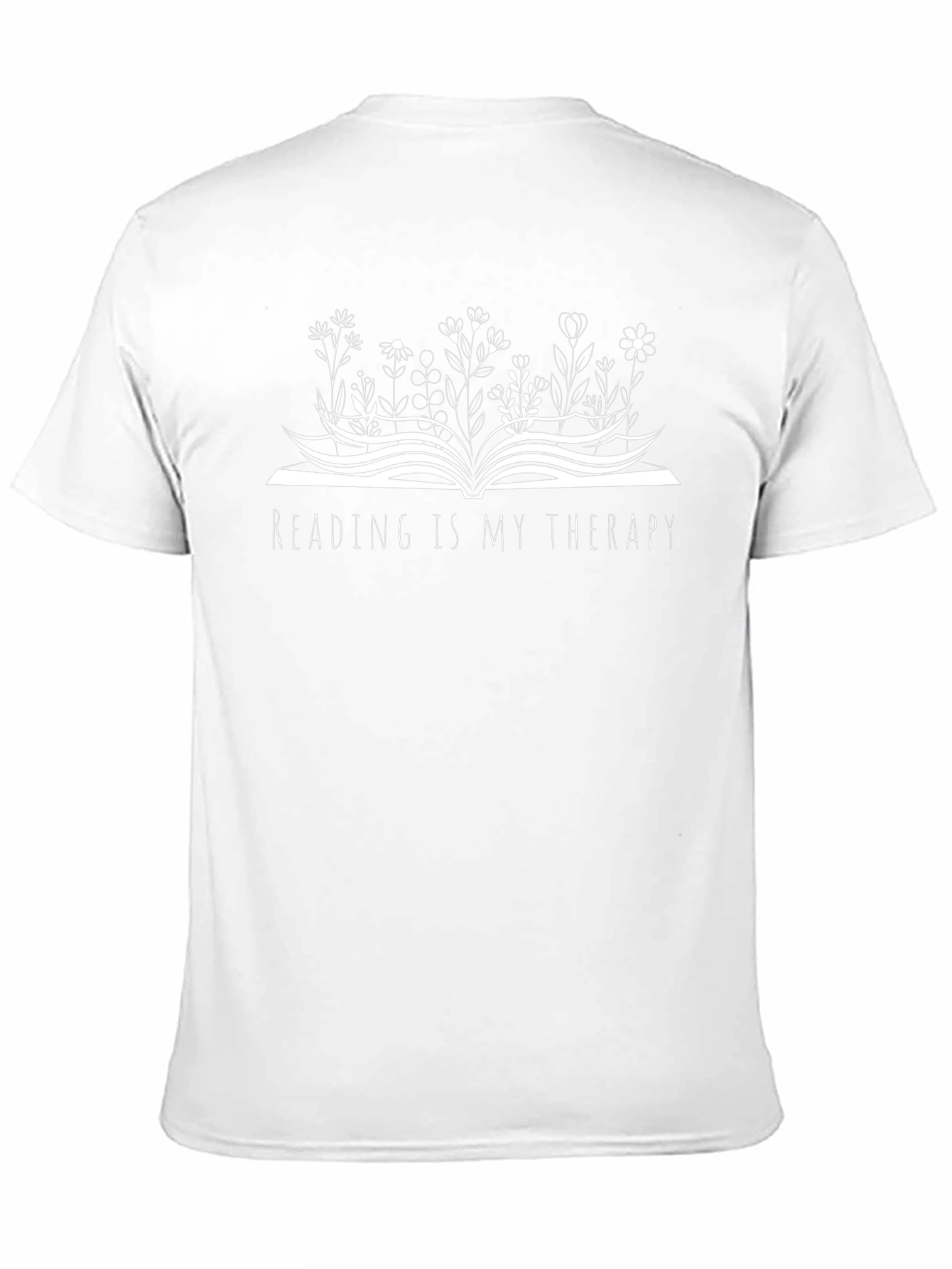 Reading is My Therapy Graphic Tee