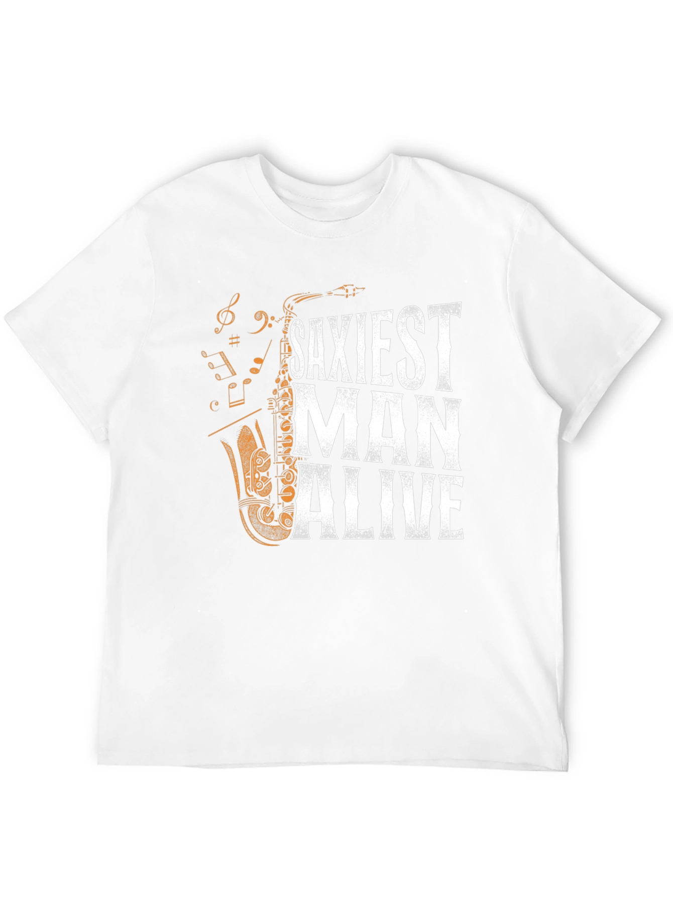 Saxiest Man Alive Graphic T-Shirt - Black