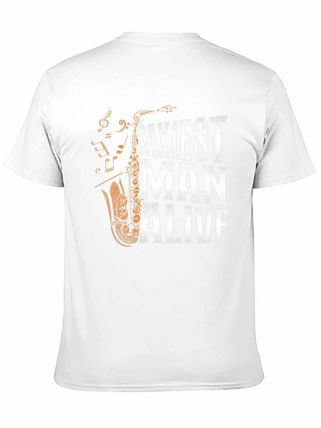 Saxiest Man Alive Graphic T-Shirt - Black