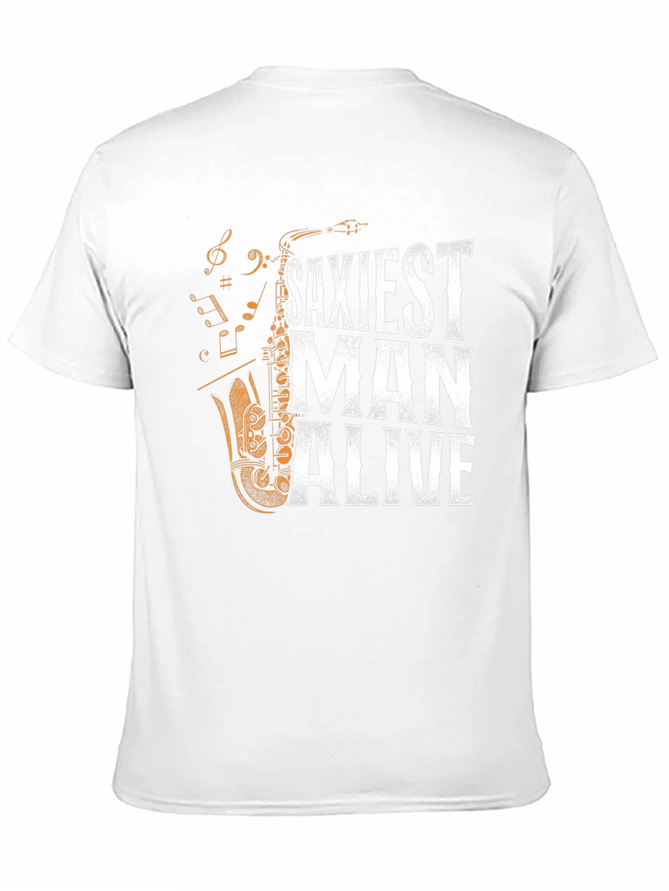 Saxiest Man Alive Graphic T-Shirt - Black