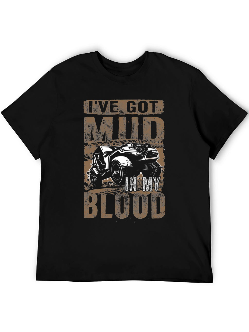 Mud in My Blood Black Graphic T-Shirt