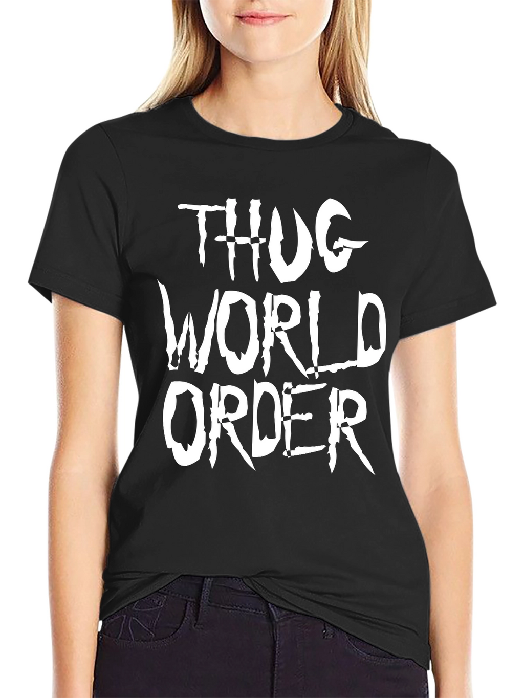 Thug World Order Graphic T-Shirt