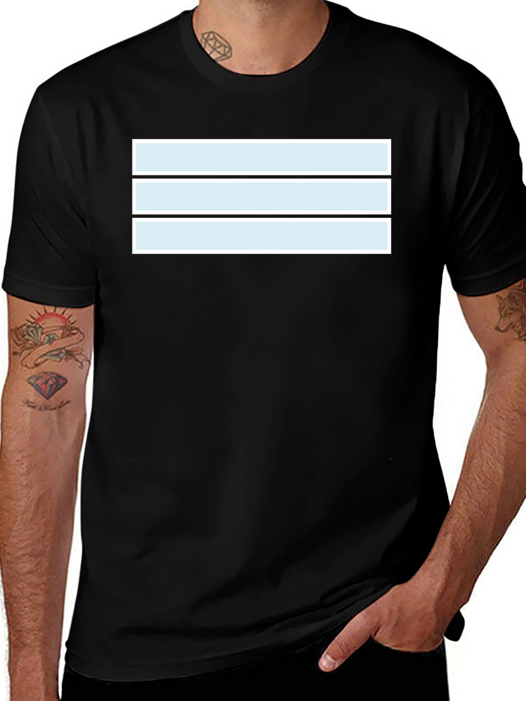 Modern Striped T-Shirt - Stylish Casual Wear