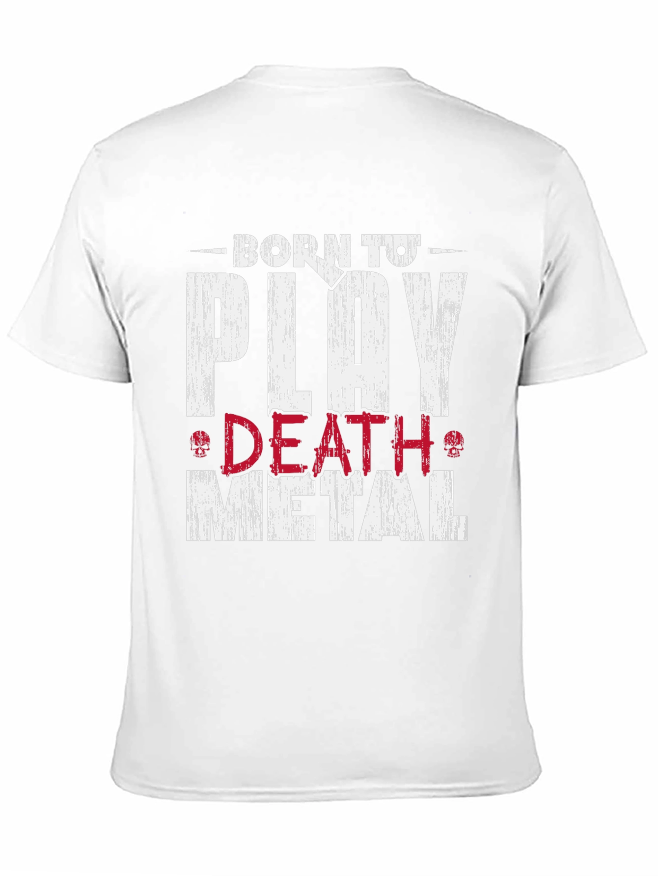 Born to Play Death Metal Graphic T-Shirt