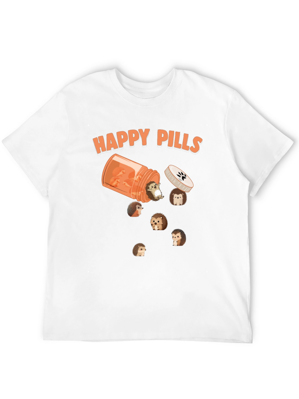 Happy Pills Hedgehog T-Shirt