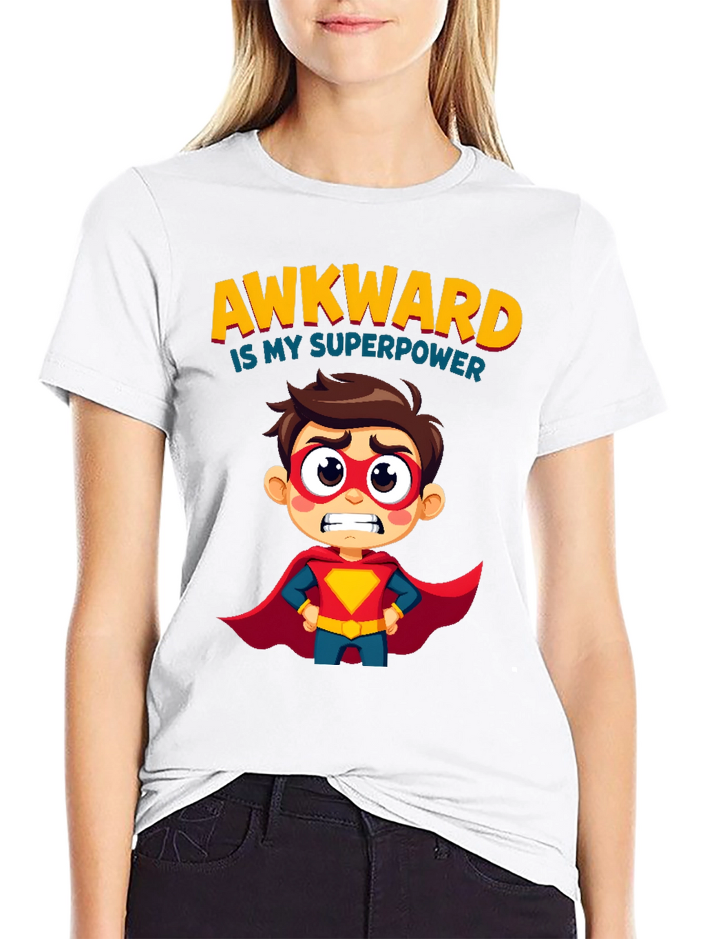 Awkward Superpower Graphic Tee