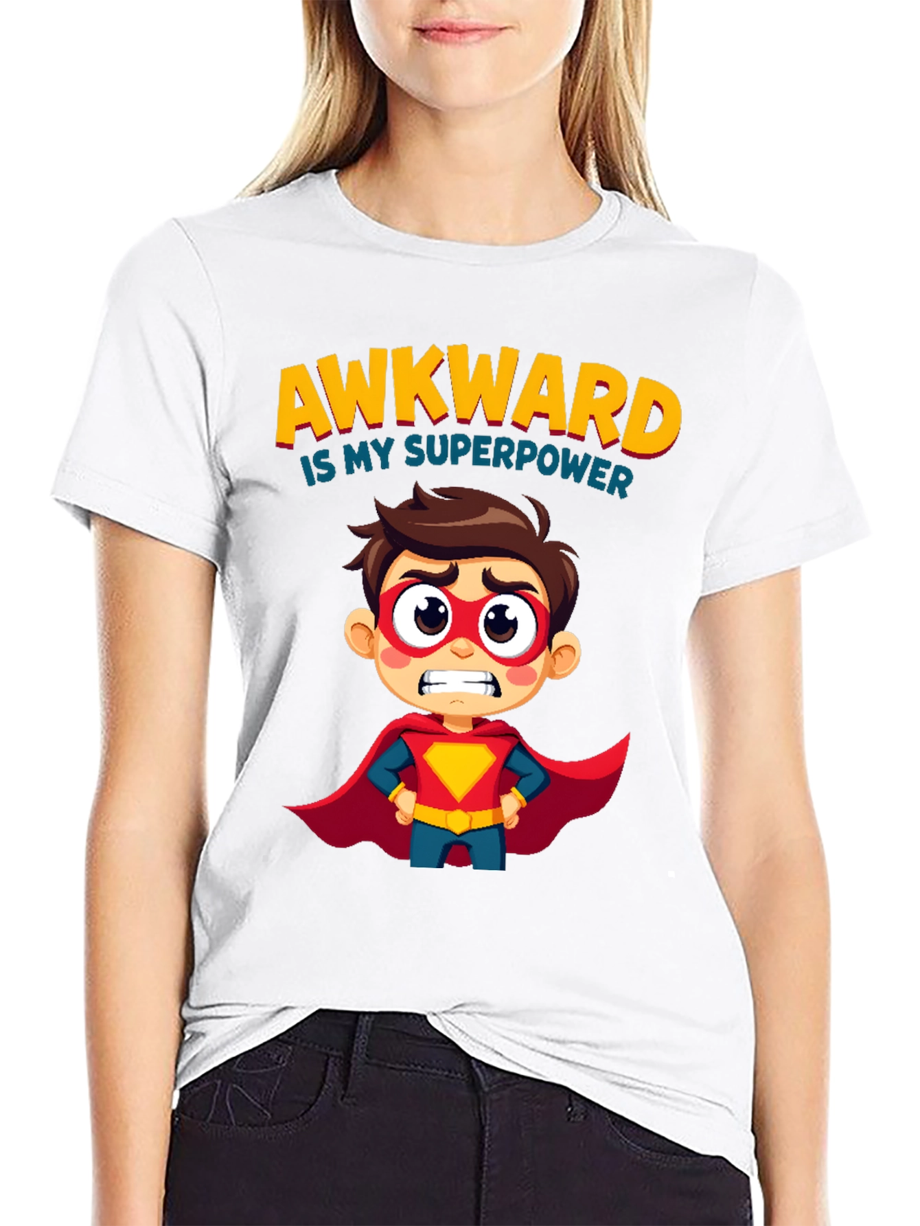 Awkward Superpower Graphic Tee