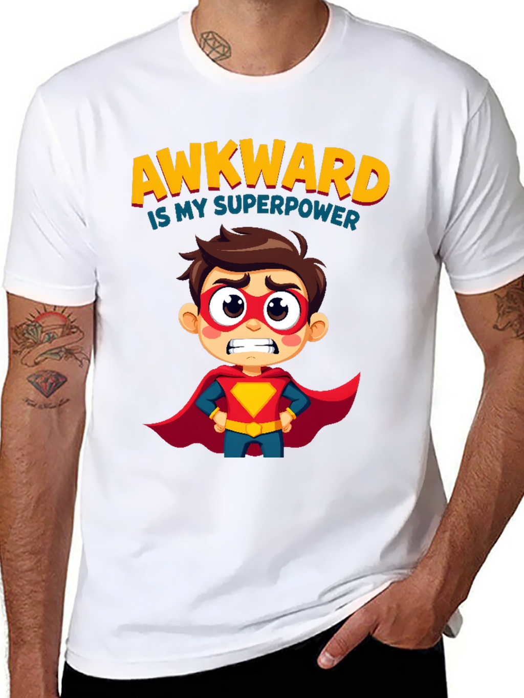 Awkward Superpower Graphic Tee