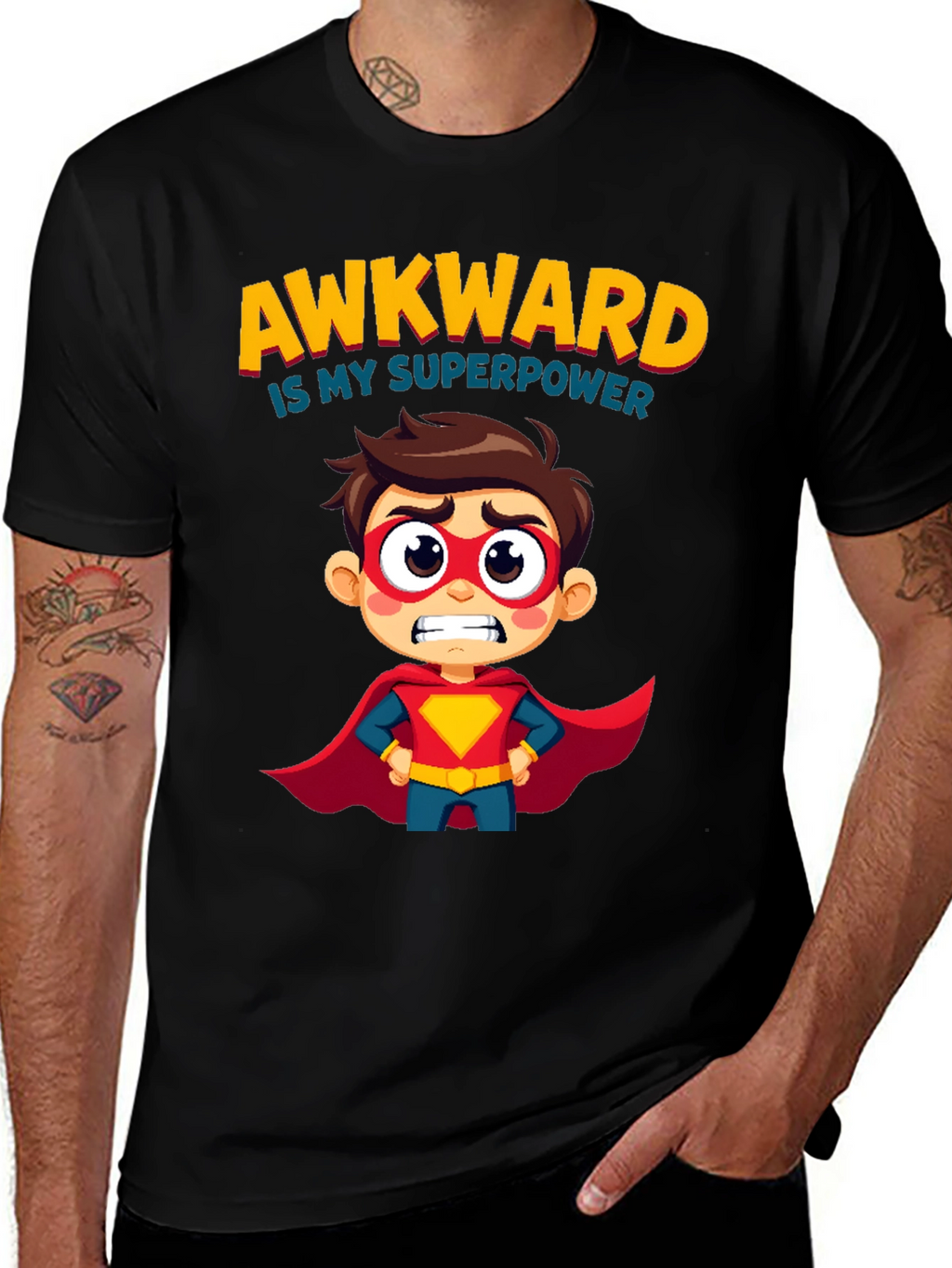 Awkward Superpower Graphic Tee