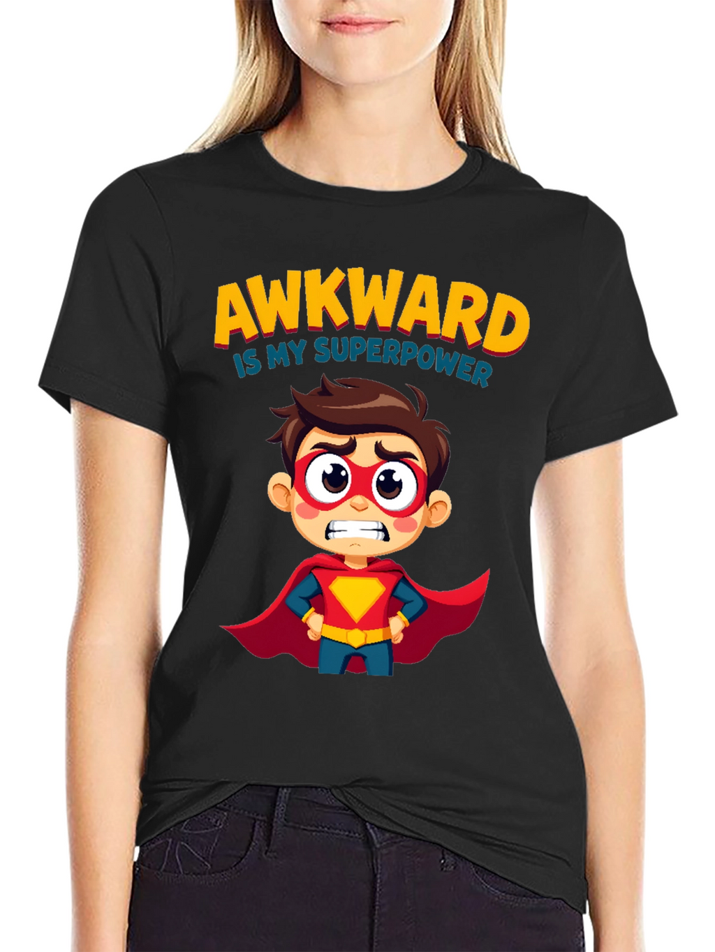 Awkward Superpower Graphic Tee