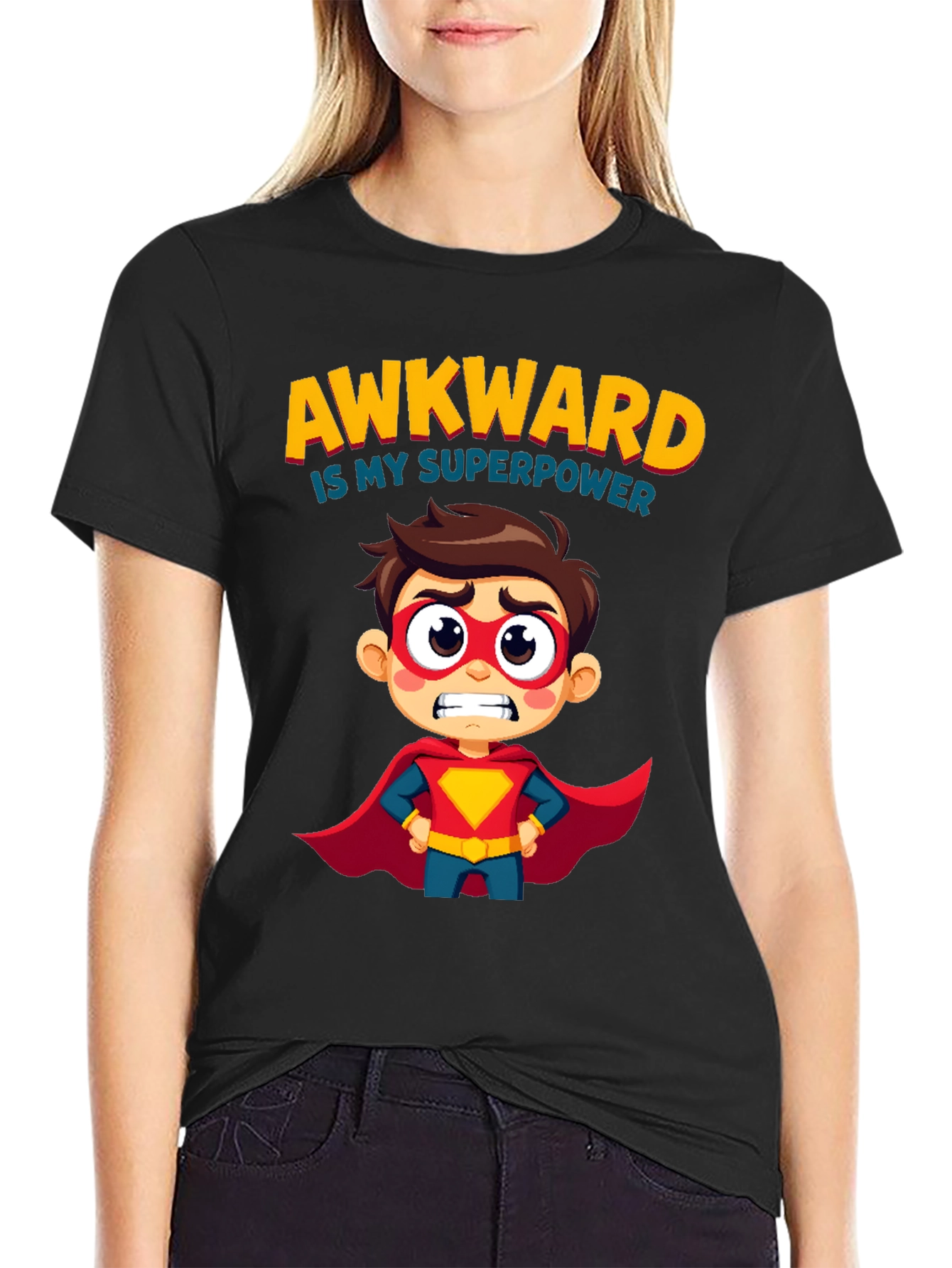 Awkward Superpower Graphic Tee