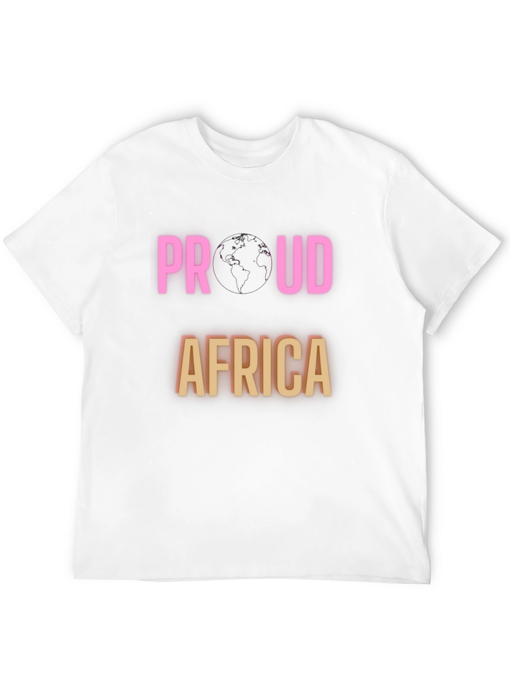 Proud Africa Black T-Shirt
